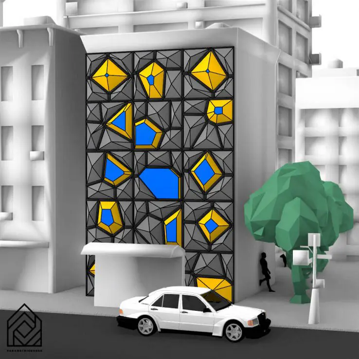 Voronoi Facade preview image 5
