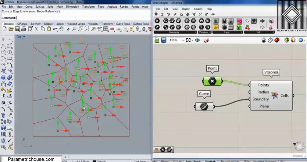 Editing Voronoi seed points in Rhino
