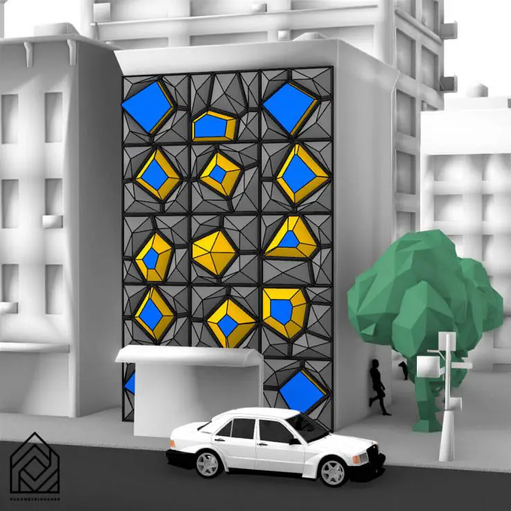 Voronoi Facade preview image 1