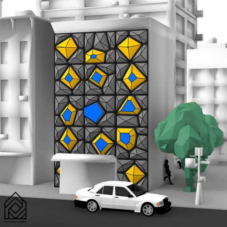 Voronoi Facade preview image 2