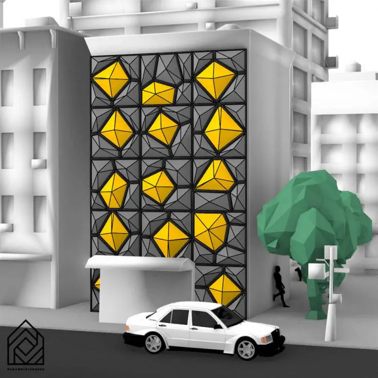 Voronoi Facade preview image 3
